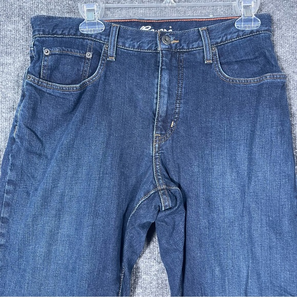 Eddie Bauer Men’s 32X30 Voyager Flex Fleece Lined Straight Fit Insulated Jeans - Picture 4 of 12